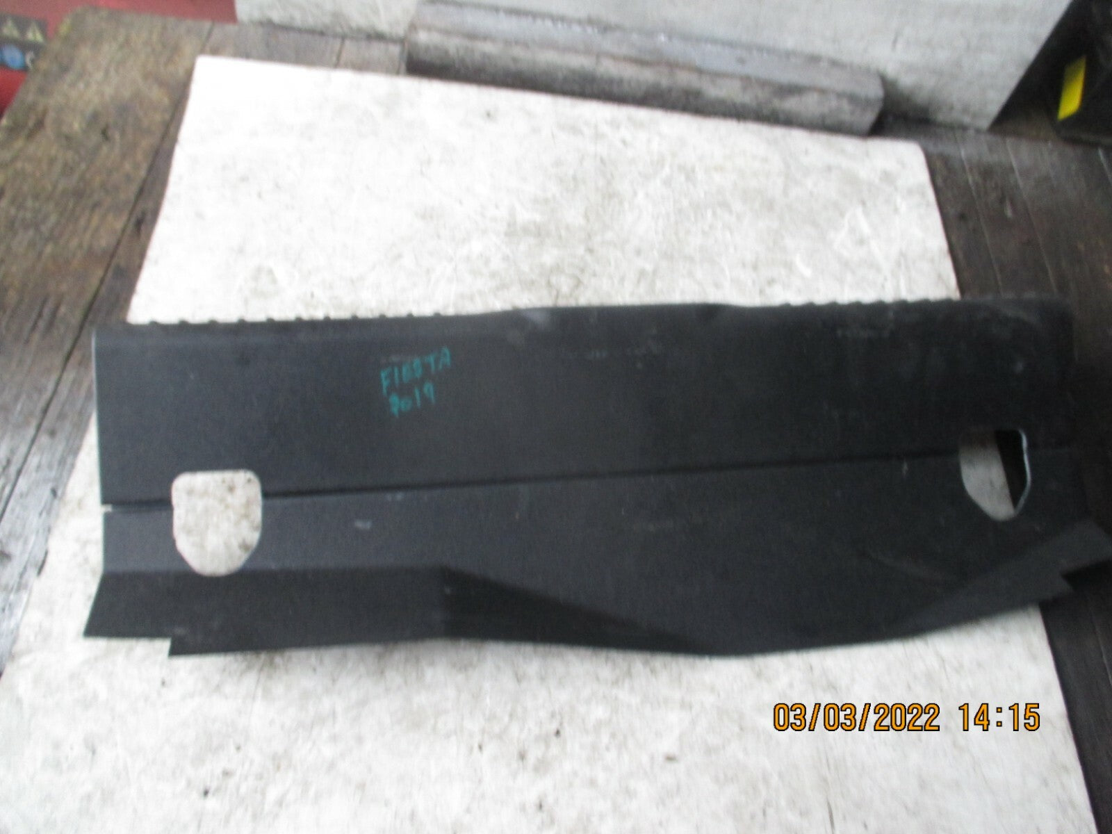 FORD FIESTA 2019 MK8 BOOTLID TAILGATE INTERIOR TRIM H1BB-A40352-AFW
