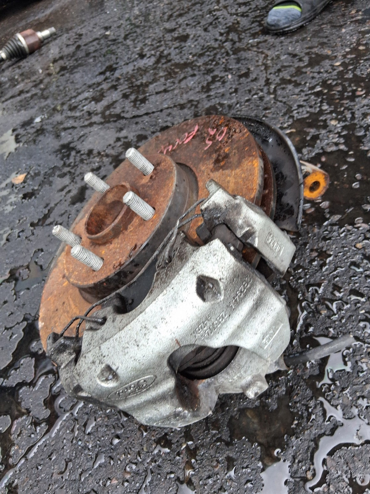 2021 FORD FOCUS MK4 1.0 PETROL AUTO OSF DRIVER SIDE FRONT WHEEL HUB CALIPER