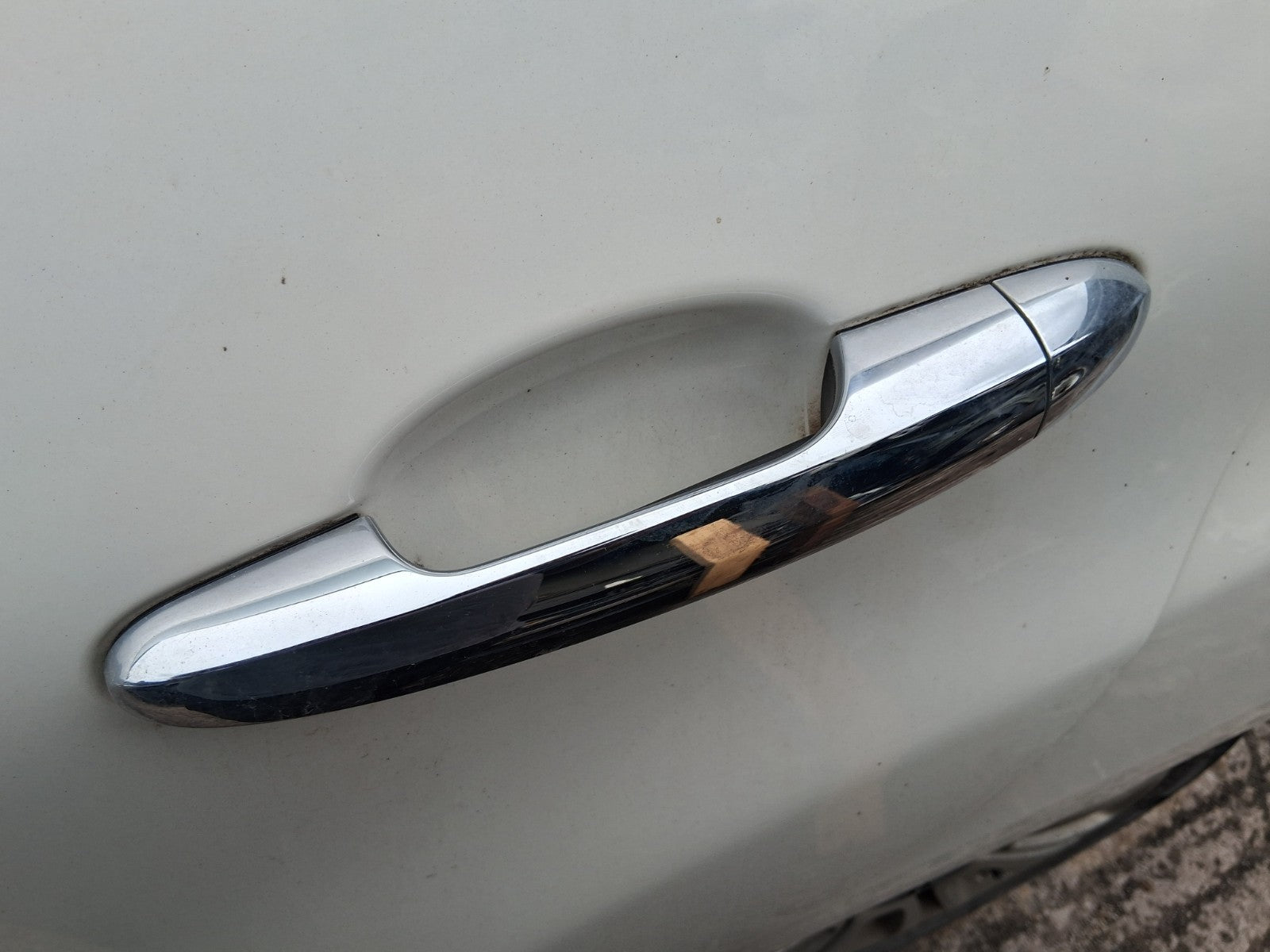 2019 FIAT 500L URBAN NSR PASSENGER SIDE REAR EXTERIOR DOOR HANDLE CHROME