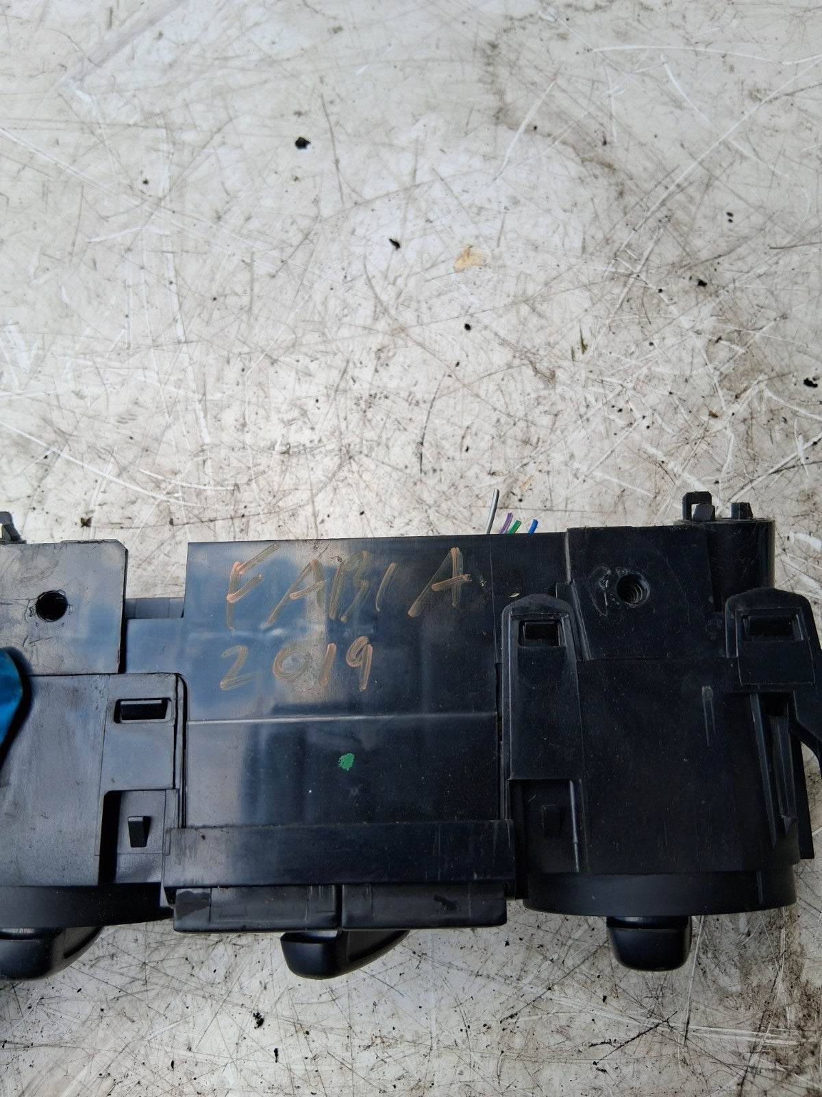2019 SKODA FABIA AC HEATER CLIMATE CONTROL SWITCH PANEL