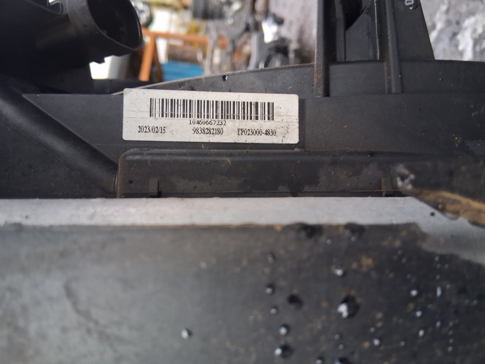 PEUGEOT 208 MK2 2021 1.2 PETROL MANUAL RADIATOR RADPACK SLAM PANEL 9838282180