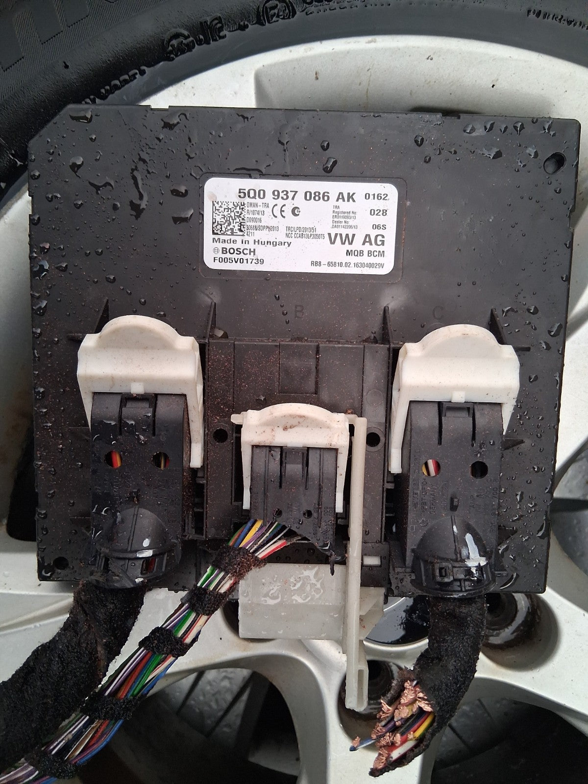 2018 VW VOLKSWAGEN PASSAT B8 ESTATE BCM BODY CONTROL MODULE 5Q0937086