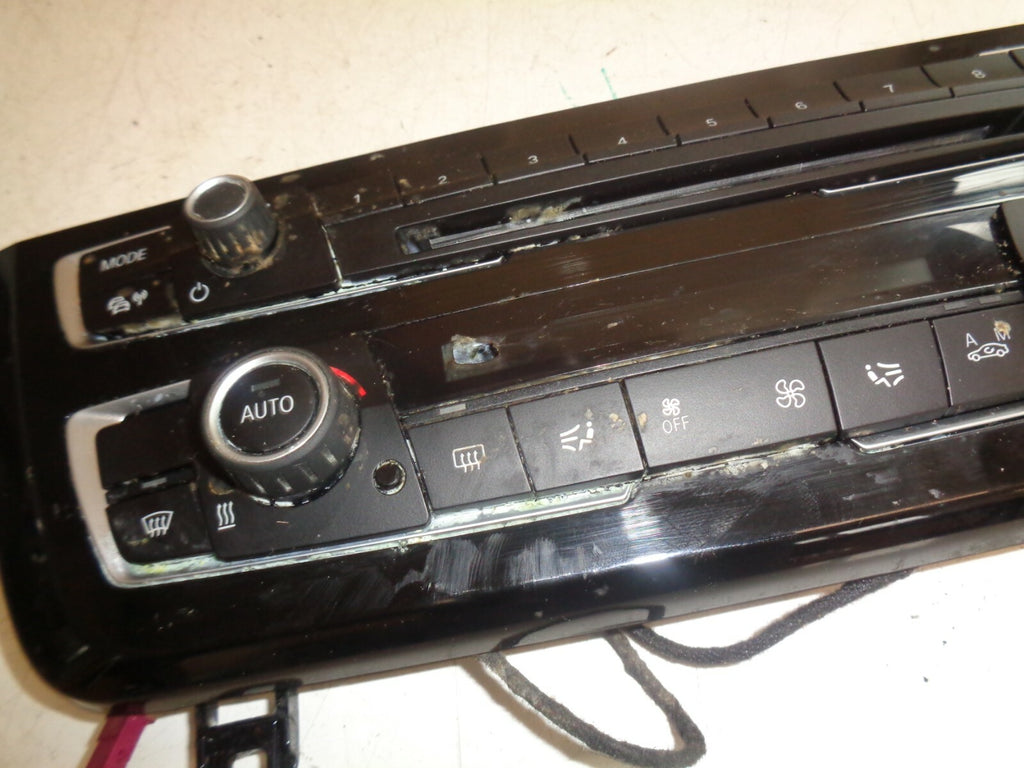 BMW 3 SERIES 2017 F20 M SPORT HEATER CONTROL PANEL STEREO CONTROL 9363545