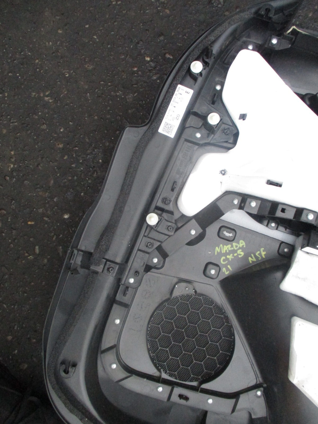 MAZDA CX5 MK2 2021 NSF PASSENGER SIDE FRONT DOOR CARD PANEL
