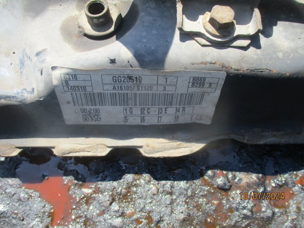 FORD FIESTA MK7 2017 1.25 PETROL FRONT SUBFRAME