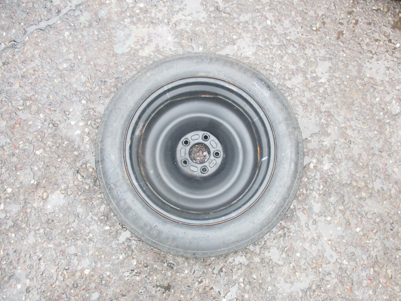 FORD FOCUS PIRELLI 5 STUD 16 INCH SPARE STEEL WHEEL 125/85 R16