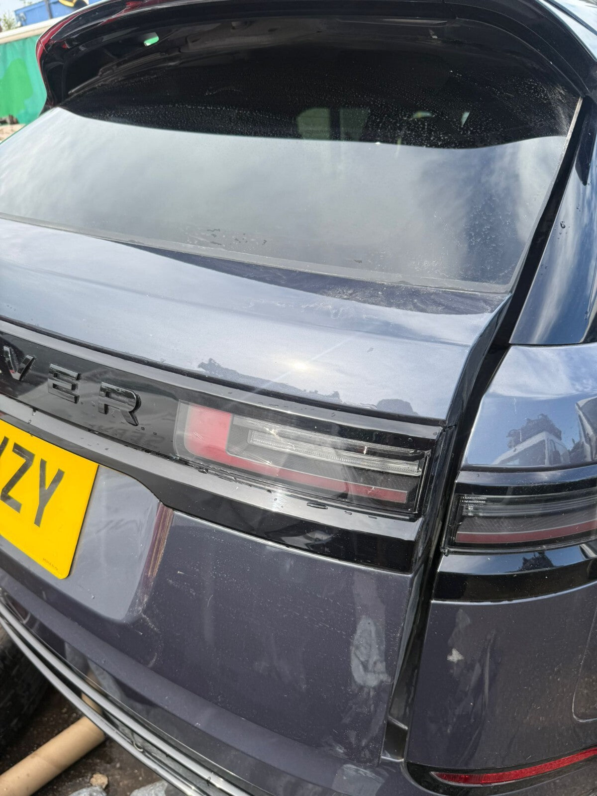 2024 RANGE ROVER VELAR DYNAM FACELIFT COMPLETE REAR END VARESINE BLUE 1EH