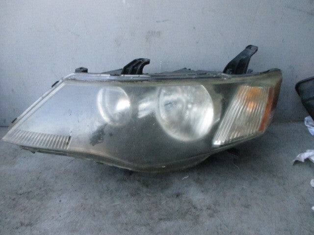 2008 MITSUBISHI OUTLANDER MK2 NSF PASSENGER SIDE LEFT FRONT HEADLIGHT