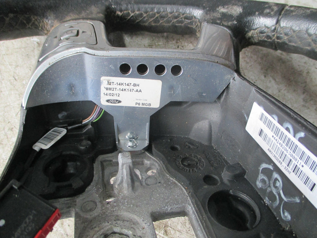 FORD GALAXY 2013 MK3 3 SPOKE MULTIFUNCTION STEERING WHEEL