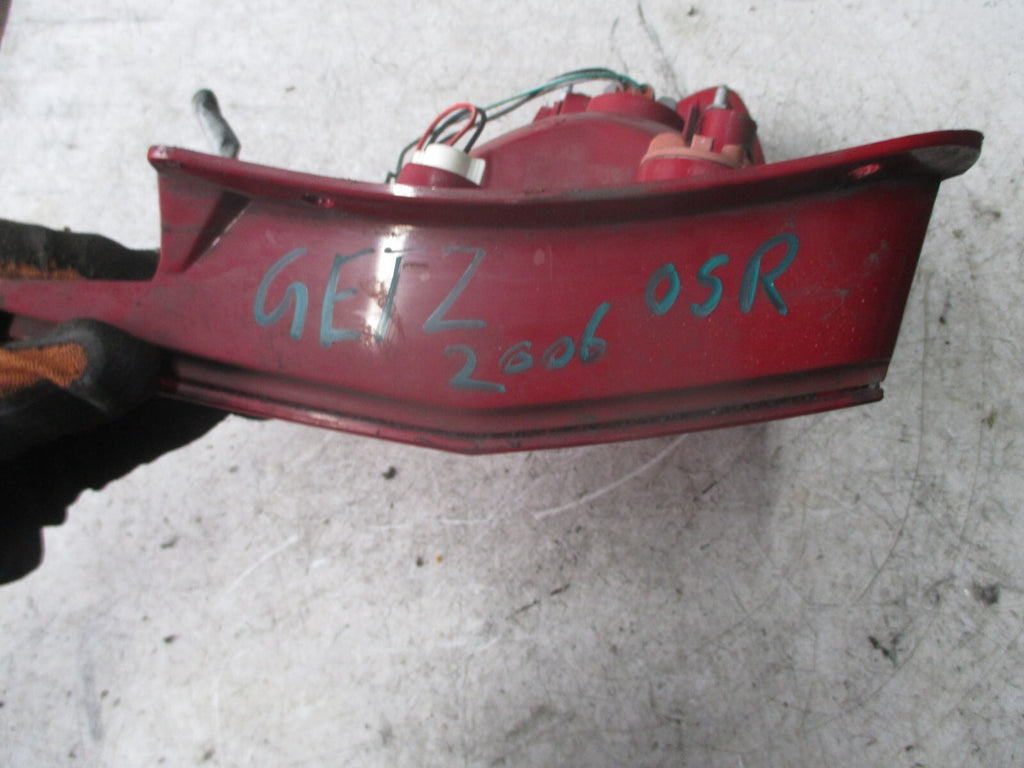 HYUNDAI GETZ MK1 2006 OSR DRIVER SIDE REAR LIGHT