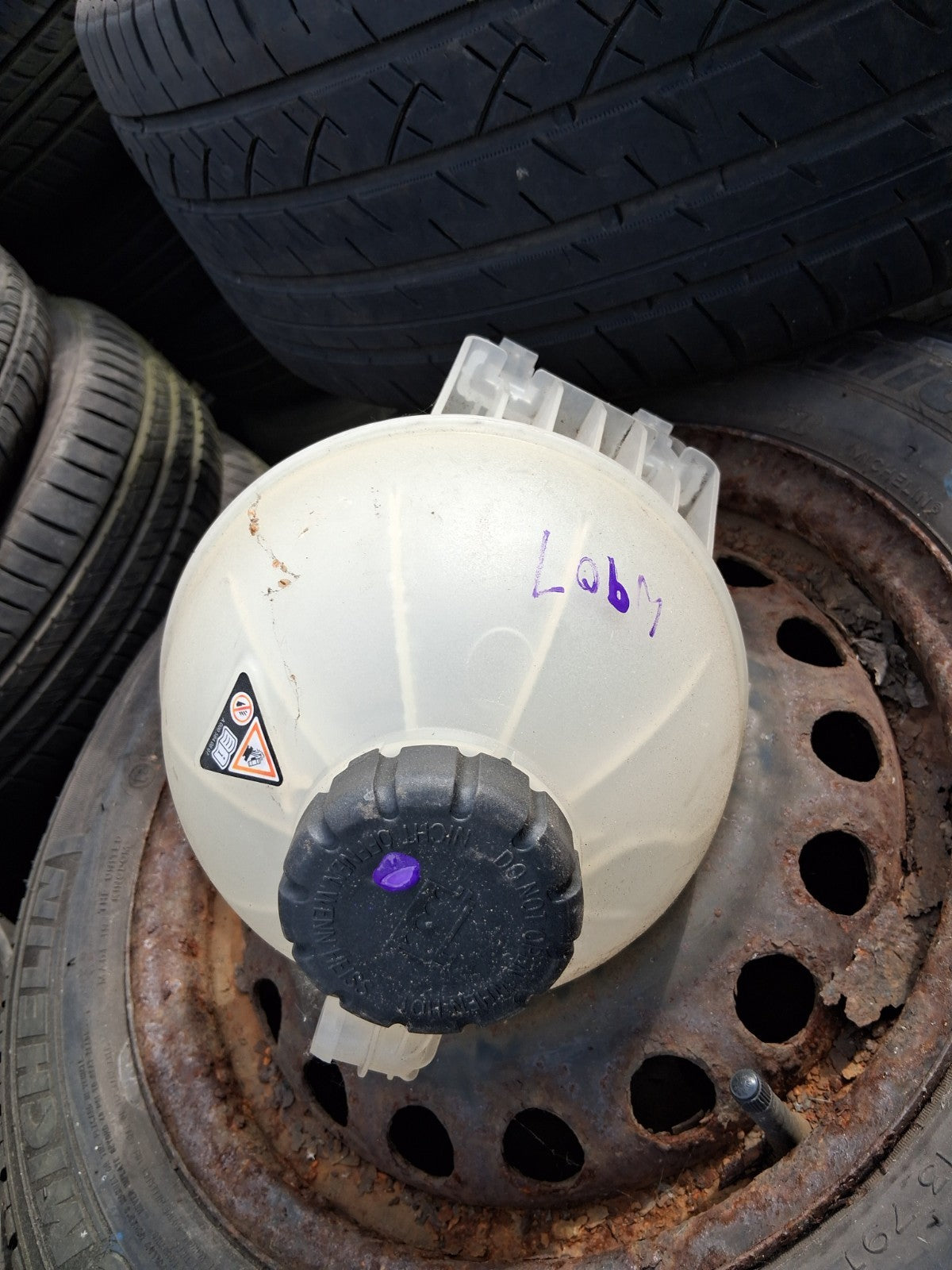 2020 MERCEDES SPRINTER W907 COOLANT WATER EXPANSION TANK RESERVOIR A9105010400