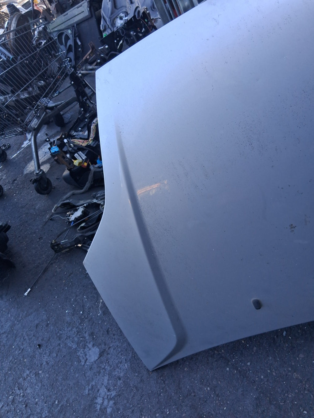 2008 FORD FIESTA MK6 FRONT BONNET HOOD PANEL SILVER
