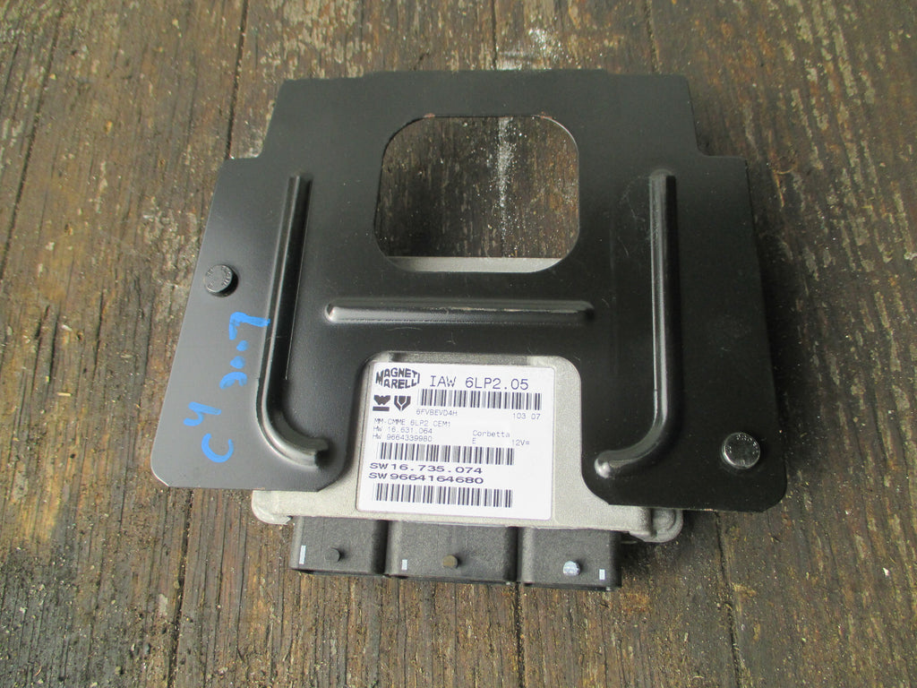 CITROEN C4 2007 1.4 PETROL ECU ENGINE CONTROL MODULE UNIT 9664164680