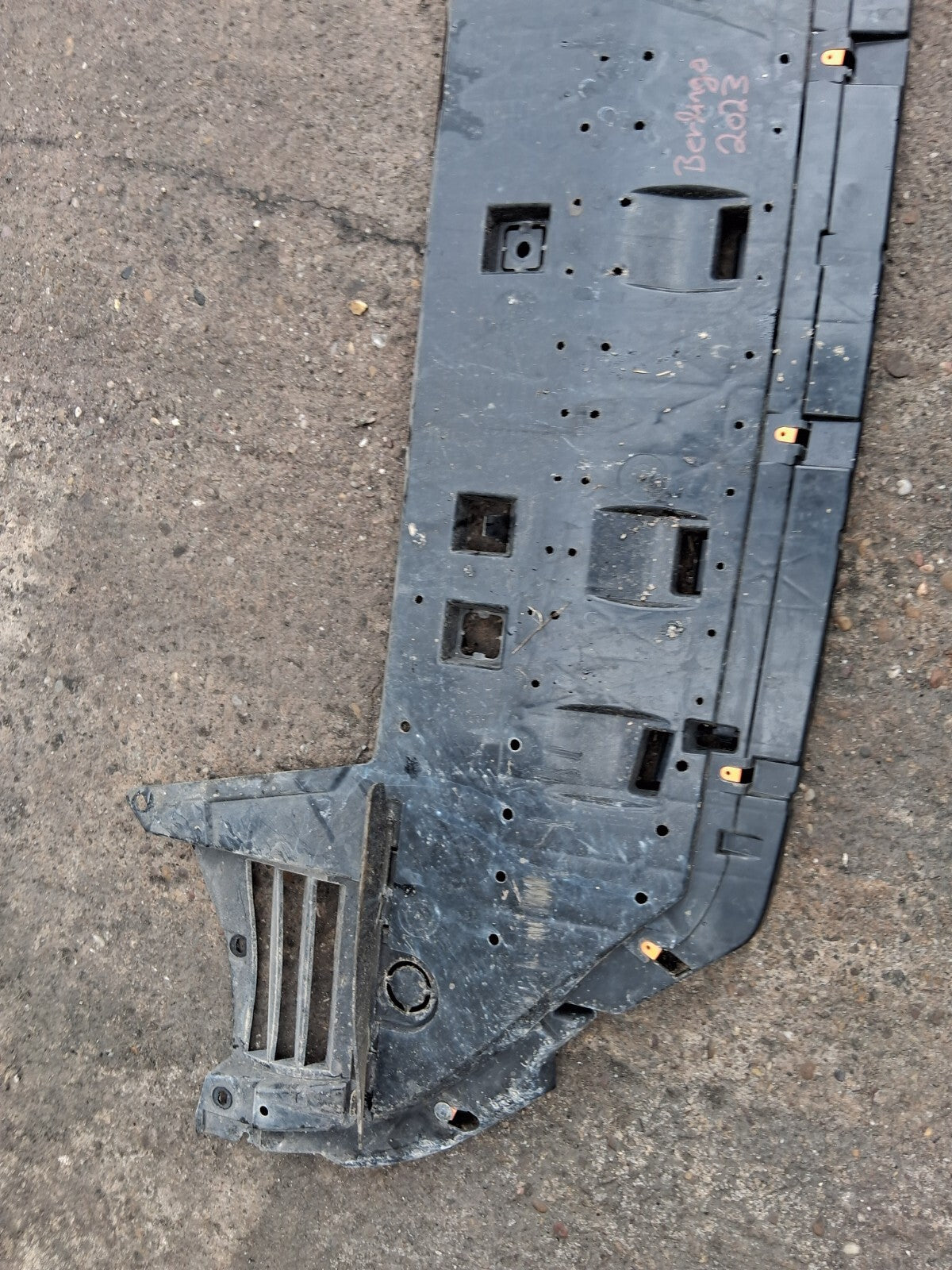 2023 CITROEN BERLINGO MK3 FRONT BUMPER UNDER TRAY COVER 9816809680