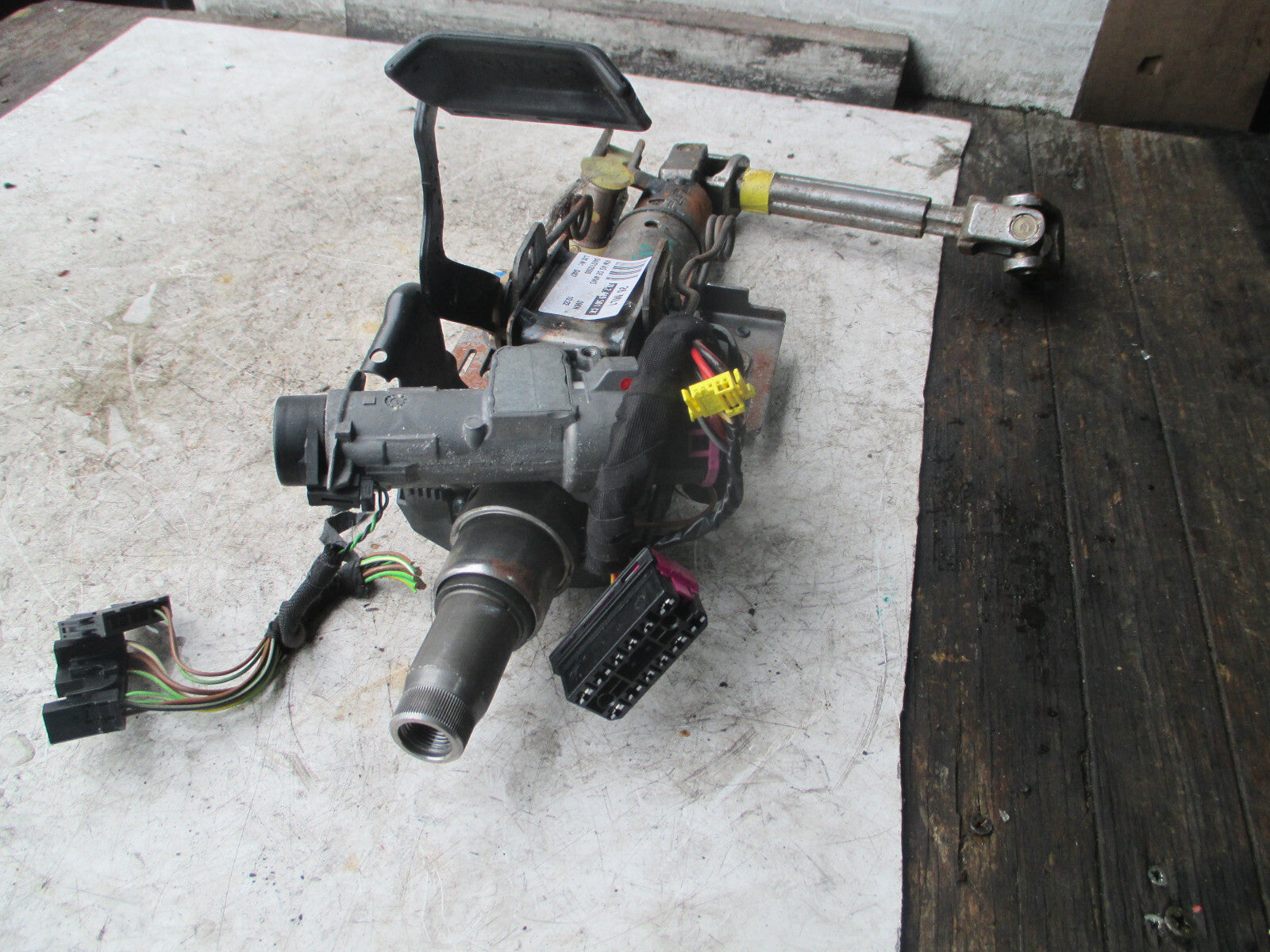 SEAT LEON 2005 MK1 ADJUSTABLE STEERING COLUMN 8l2419501ck