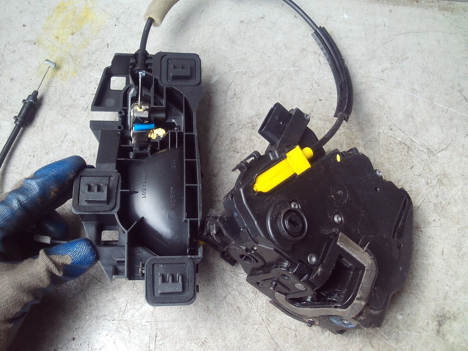 2021 CITROEN C4 MK3 OSR DRIVING SIDE REAR RIGHT SIDE DOOR LOCK HATCH 9832797680