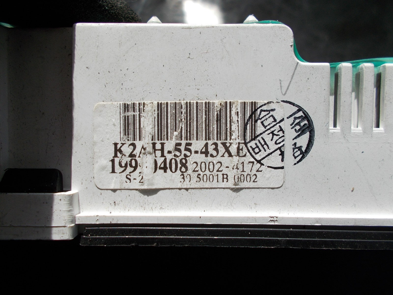 KIA SHUMA 2002 CLOCKS SPEEDO INSTRUMENT CLUSTER K2AH55 43XE