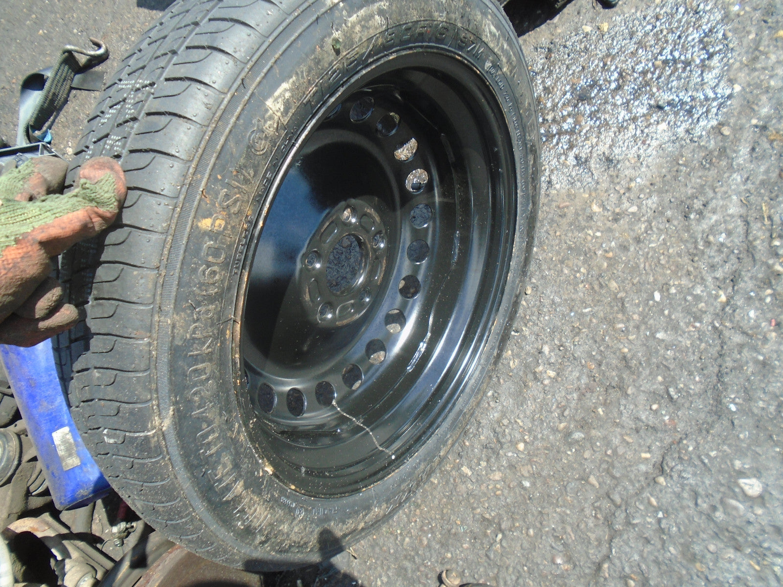 FORD MONDEO MK5 2016 16 INCH STEEL WHEEL WITH TYRE T125/80R16