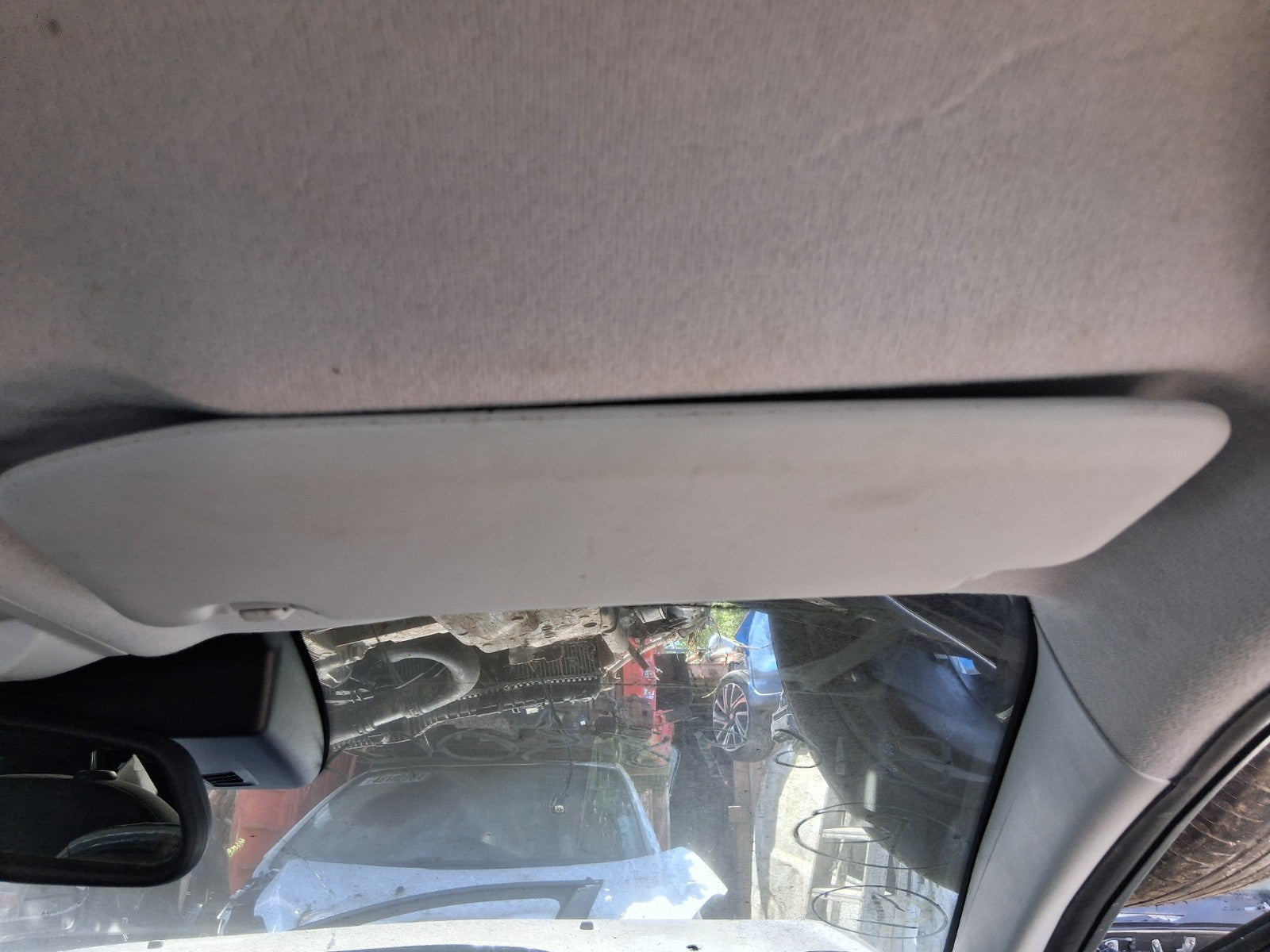 2019 PEUGEOT 208 MK1 OSF DRIVER SIDE FRONT RIGHT SUN VISOR SHADE
