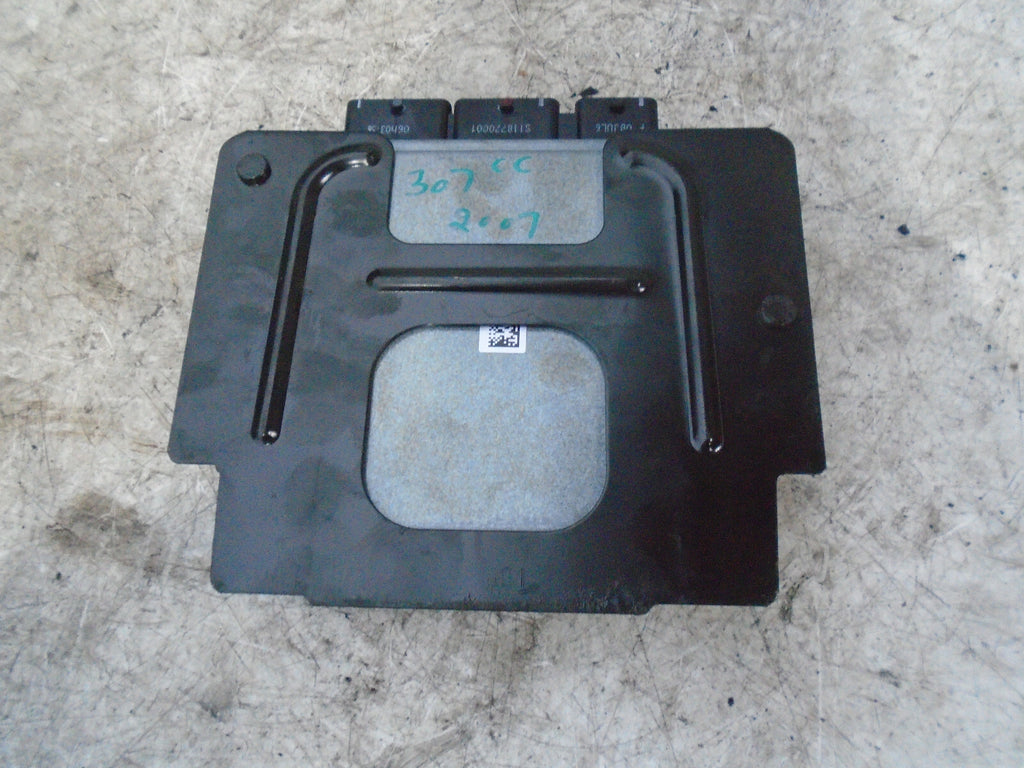 PEUGEOT 307 CC 2007 2.0 DIESEL ECU ENGINE CONTROL MODULE UNIT 9663607380