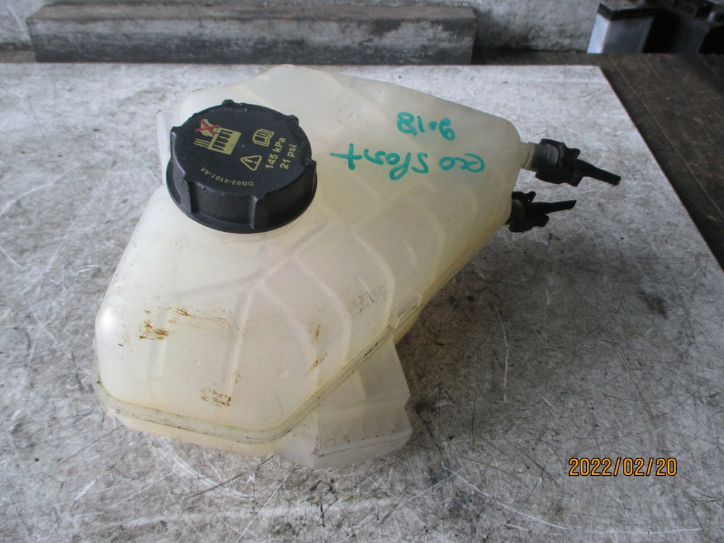 FORD ECOSPORT 2018 1.0 PETROL RADIATOR COOLANT EXPANSION TANK BOTTLE 8V218K218BB