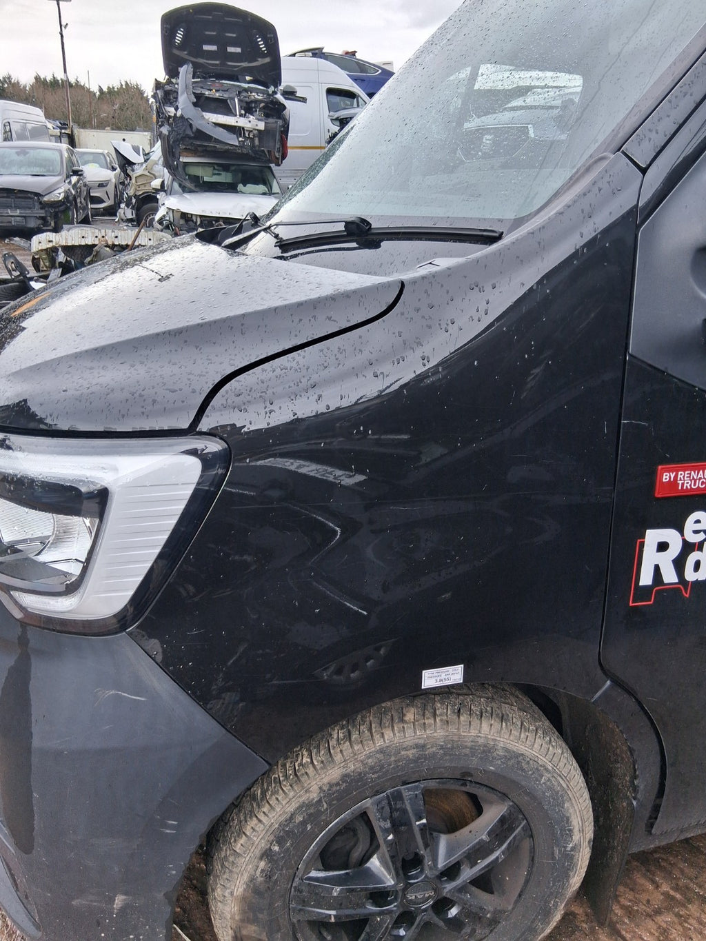 2021 RENAULT TRUCKS MASTER MWB COMPLETE FRONT END BLACK