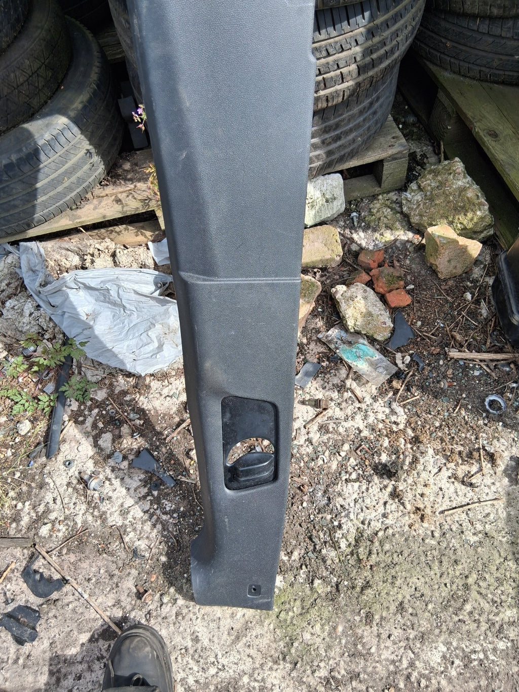 2020 MERCEDES SPRINTER W907 NSF PASSENGER LEFT B PILLAR TRIM PANEL A9106901800