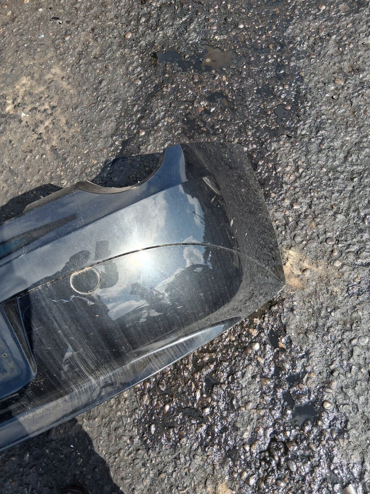 2003 BMW Z4 E85 3 DOOR CONVERTIBLE REAR BUMPER BLACK