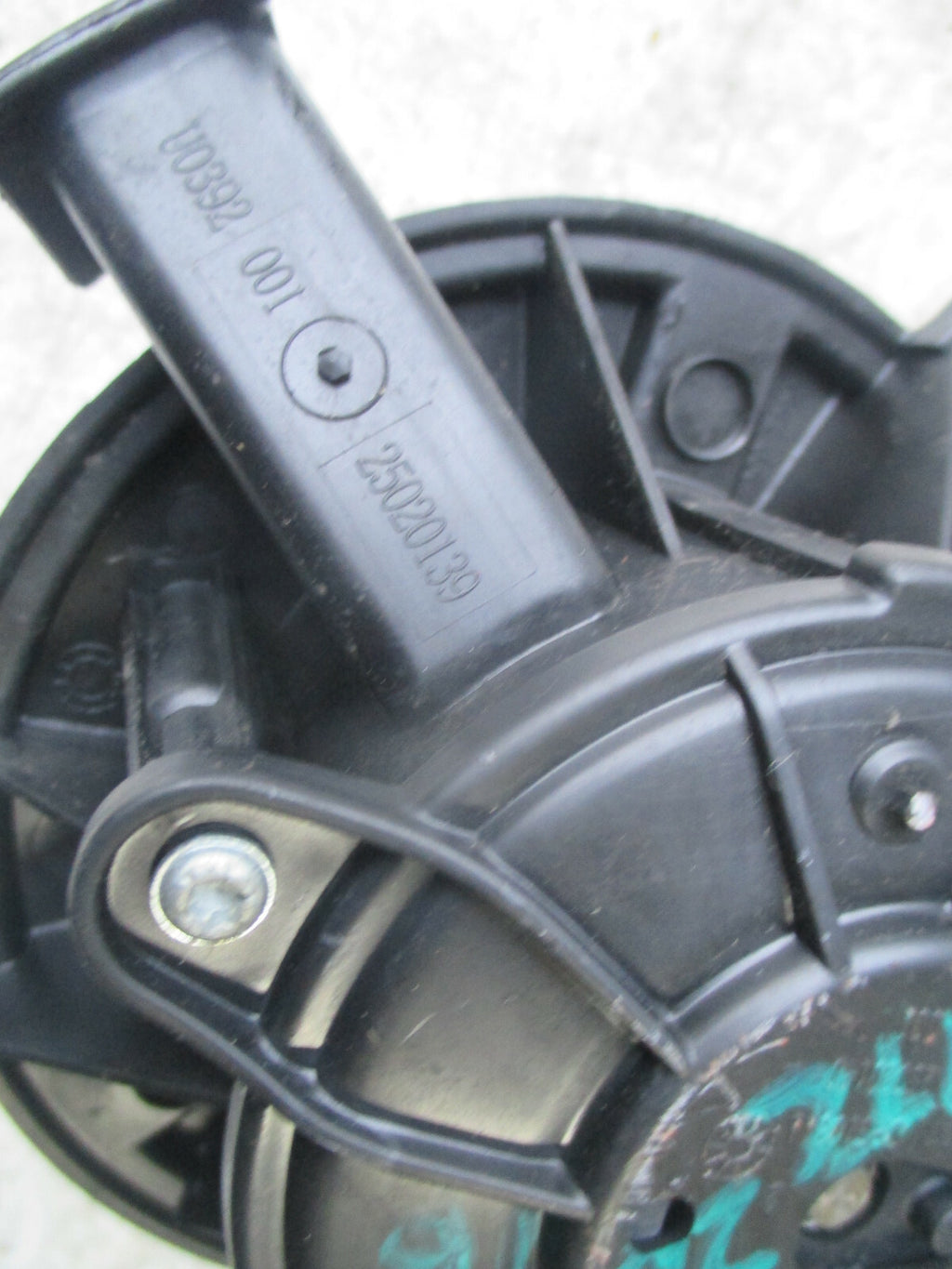 VAUXHALL ASTRA GTC 2016 HEATER BLOWER MOTOR FAN