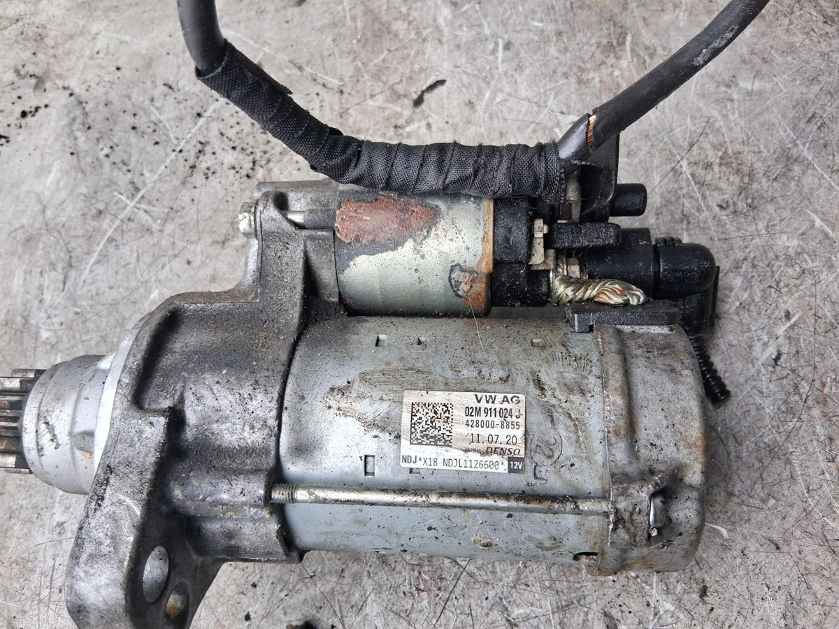 SEAT IBIZA MK5 2018 6F KJ STARTER MOTOR 02M911024J