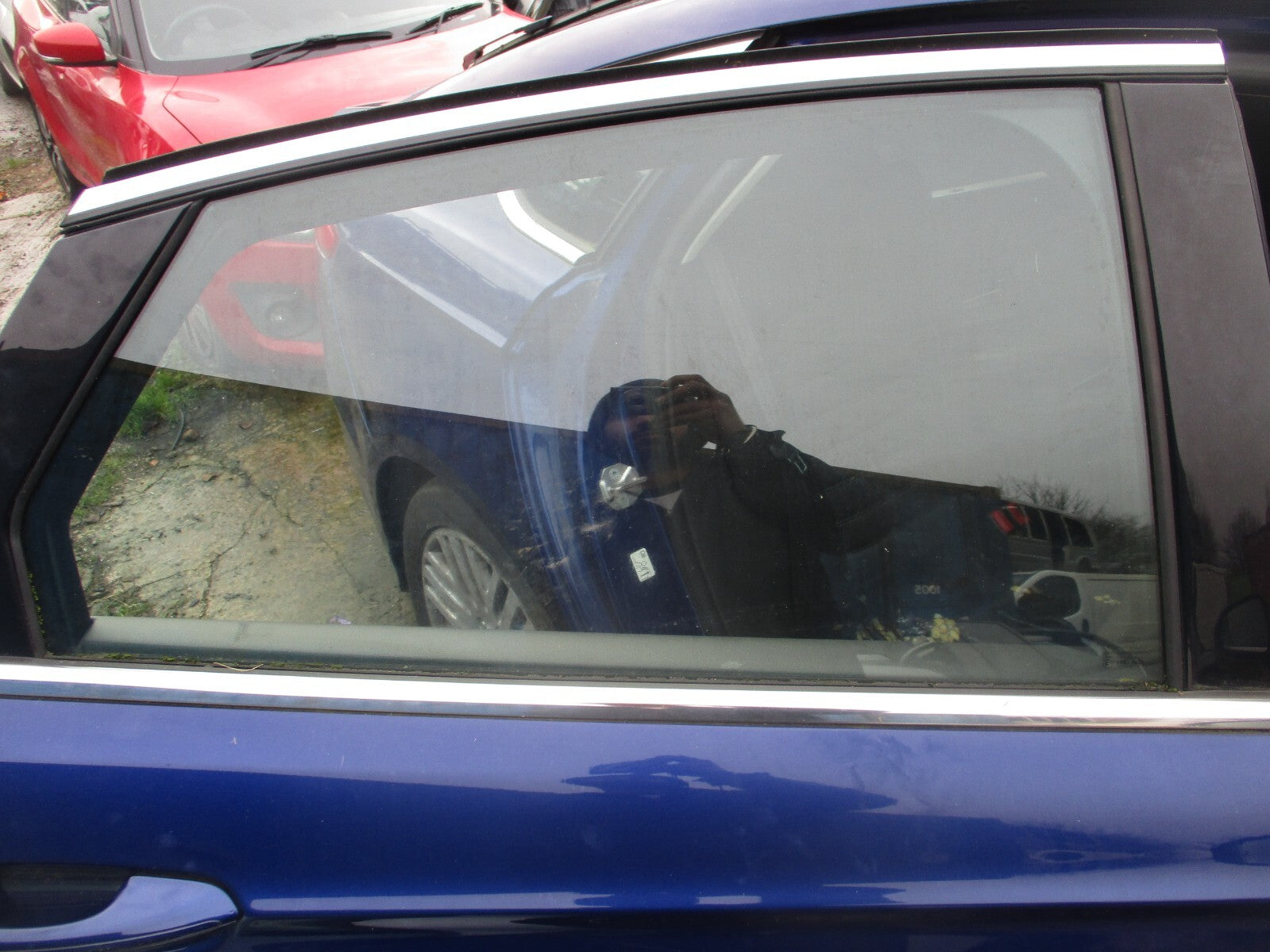 2017 FORD MONDEO MK5 HATCHBACK OSR DRIVER SIDE REAR MAIN WINDOW GLASS