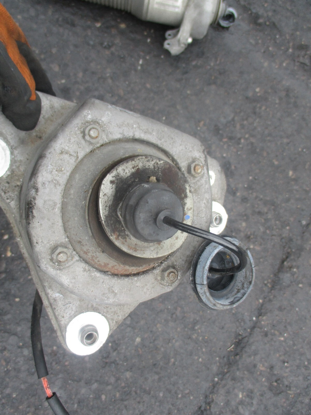 AUDI A8 2007 3.0 DIESEL NSF PASSENGER SIDE FRONT SHOCK ABSORBER 4E0616039AG