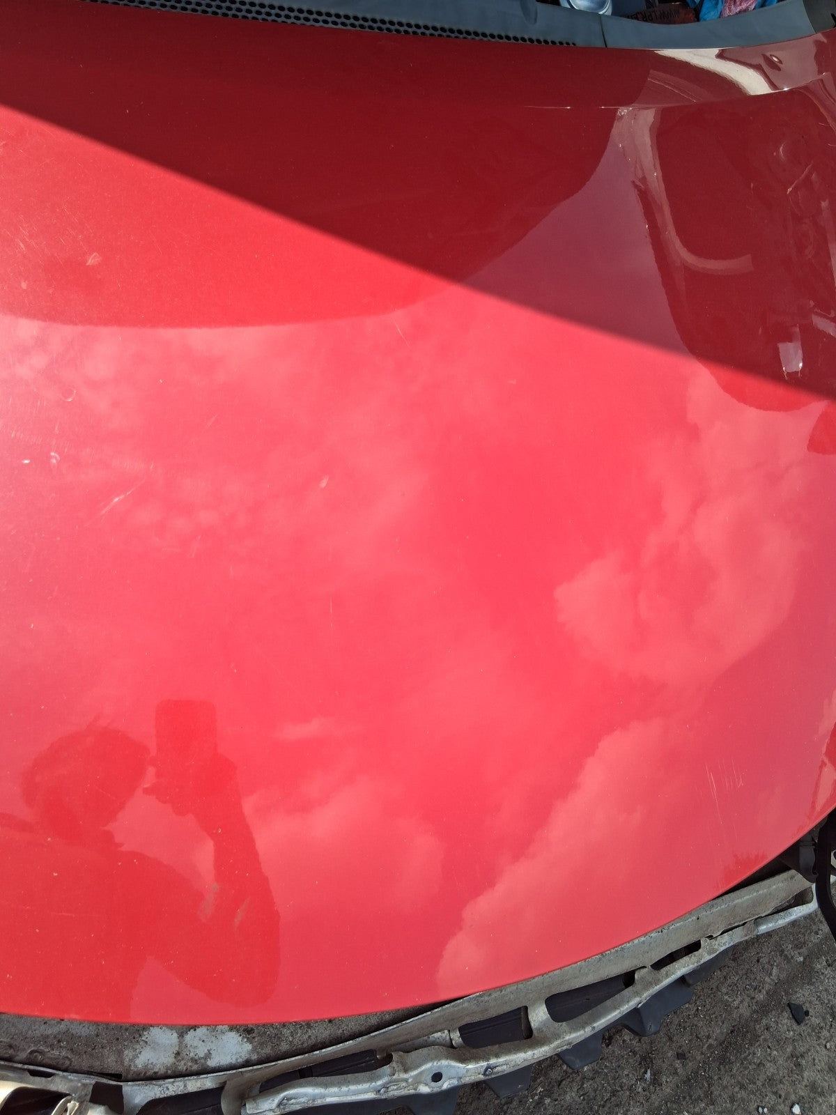 2016 HONDA CIVIC MK9 FACELIFT HATCHBACK FRONT BONNET HOOD PANEL RED R81