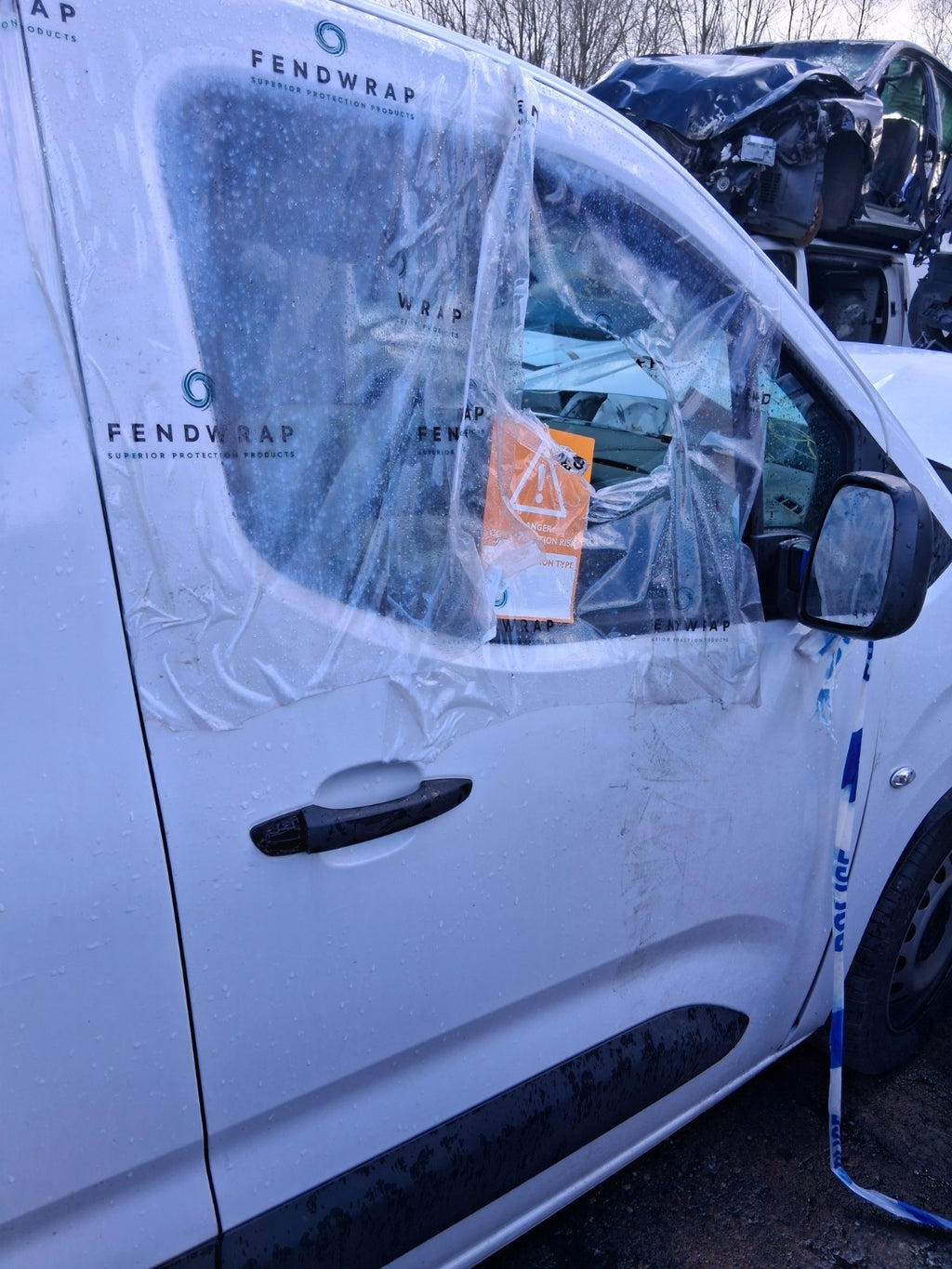 2024 CITROEN BERLINGO MK3 K9 OSF DRIVER SIDE FRONT RIGHT BARE DOOR WHITE