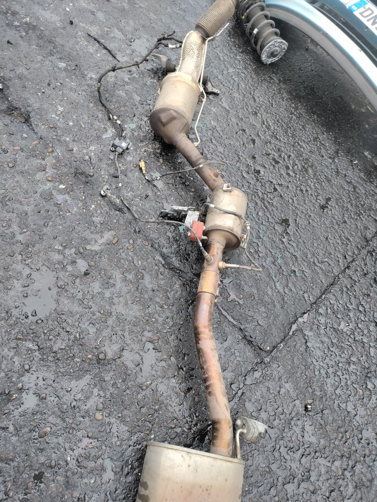 2022 VW CRAFTER MK2 2.0 TDI CATALYTIC CONVERTERS & SENSORS & BACK BOX 2N0131700D