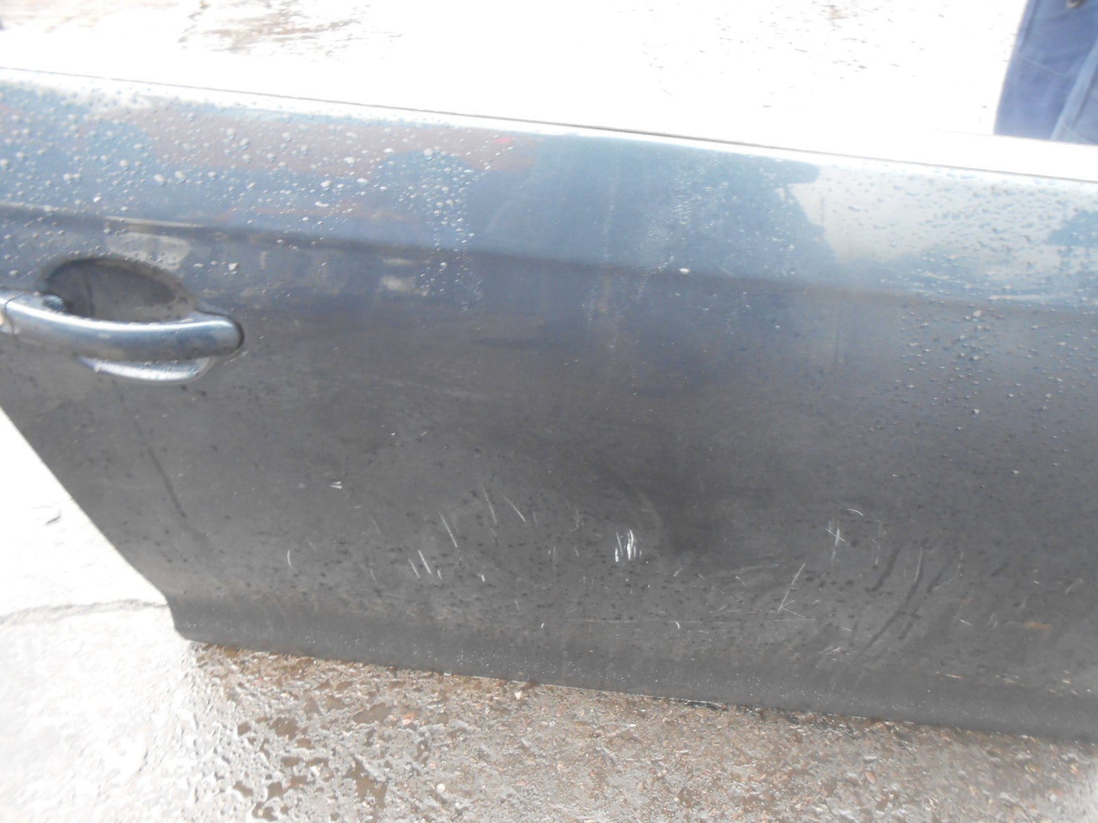VW VOLKSWAGEN JETTA A5 1K5 (MK5) OSF DRIVER SIDE FRONT BARE DOOR SHELL BLUE