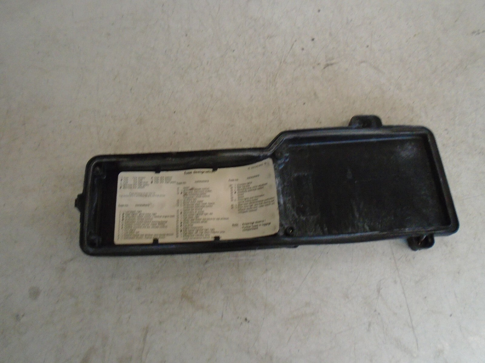 MERCEDES C CLASS 1997 COVER FUSE BOX 2025450803 2025450303