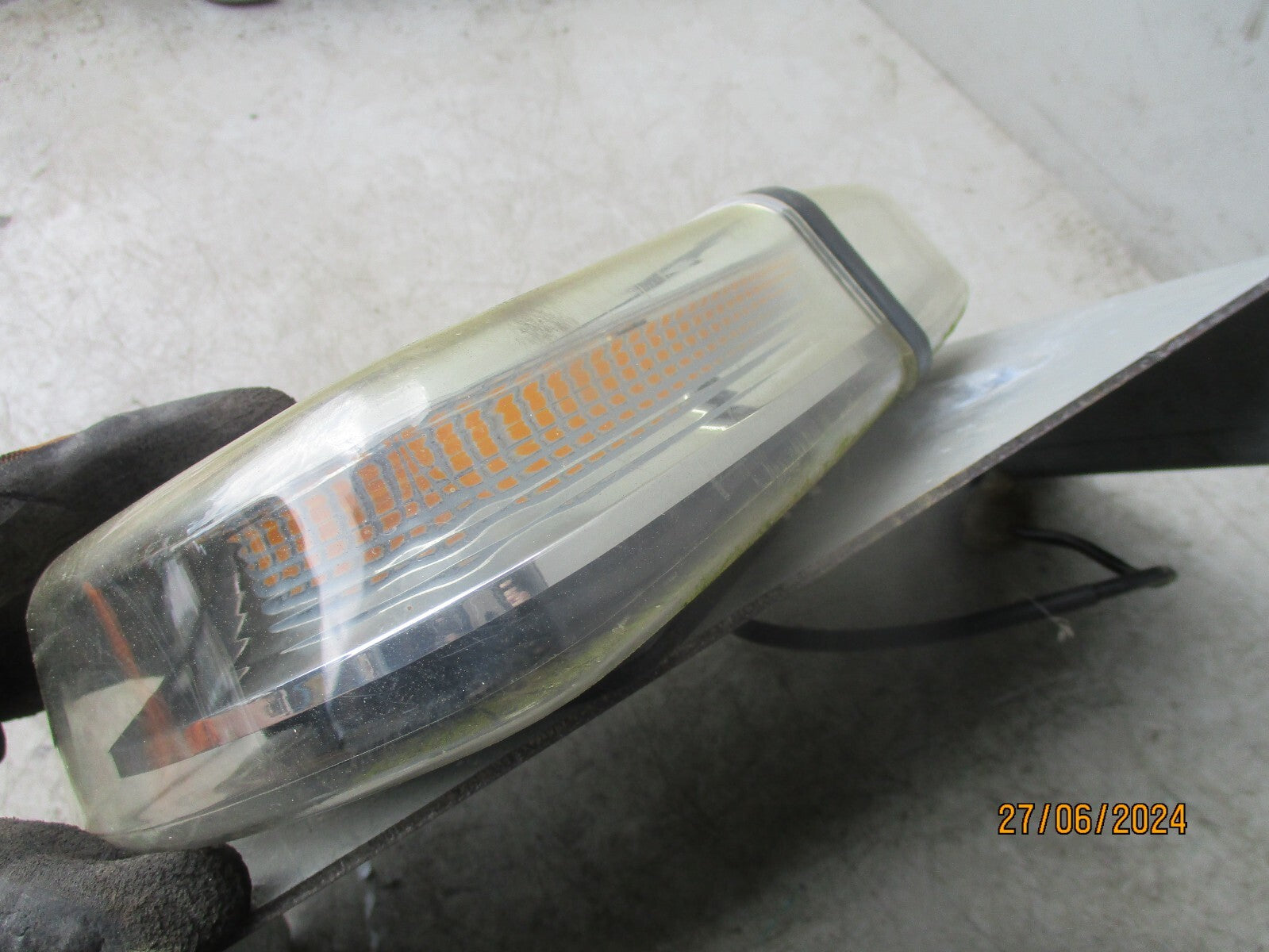 2021 MERCEDES BENZ SPRINTER W907 EXTERIOR ROOF BACON LIGHTS LED PAIR
