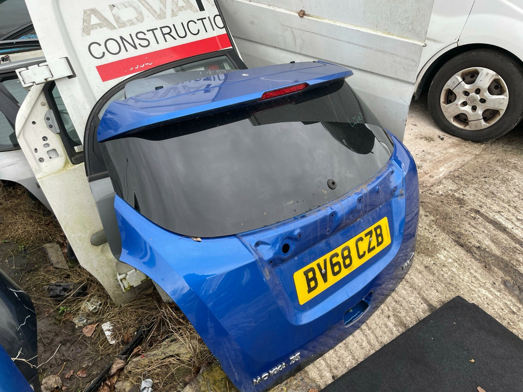 2018 VAUXHALL MOKKA X REAR HATCHBACK BOOTLID TAILGATE BARE BLUE