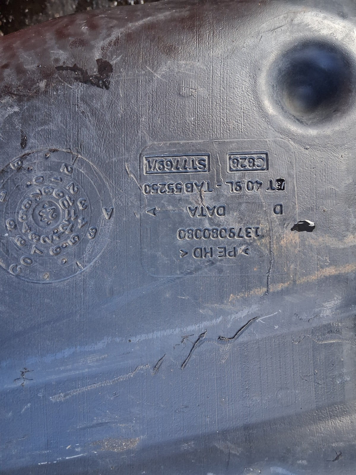 VAUXHALL MOVANO MK3 DUCATO BOXER 2023 2.2 DIESEL FUEL TANK