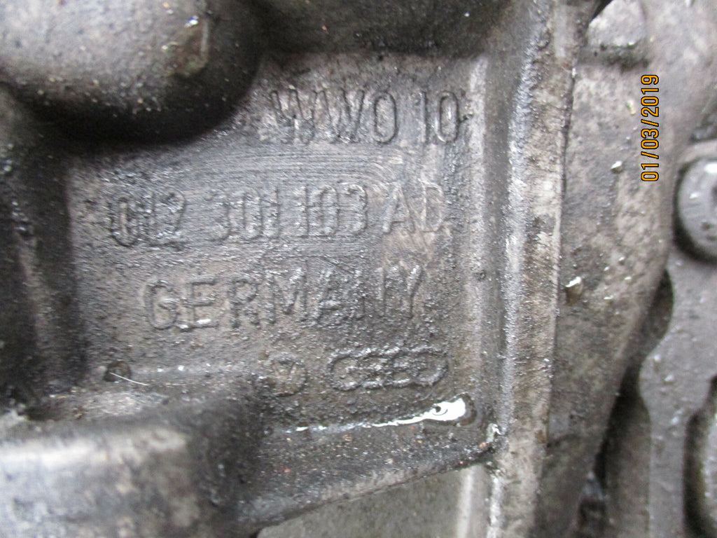 AUDI A4 B7 2006 2.0 TDI 6 SPEED MANUAL GEARBOX LAU