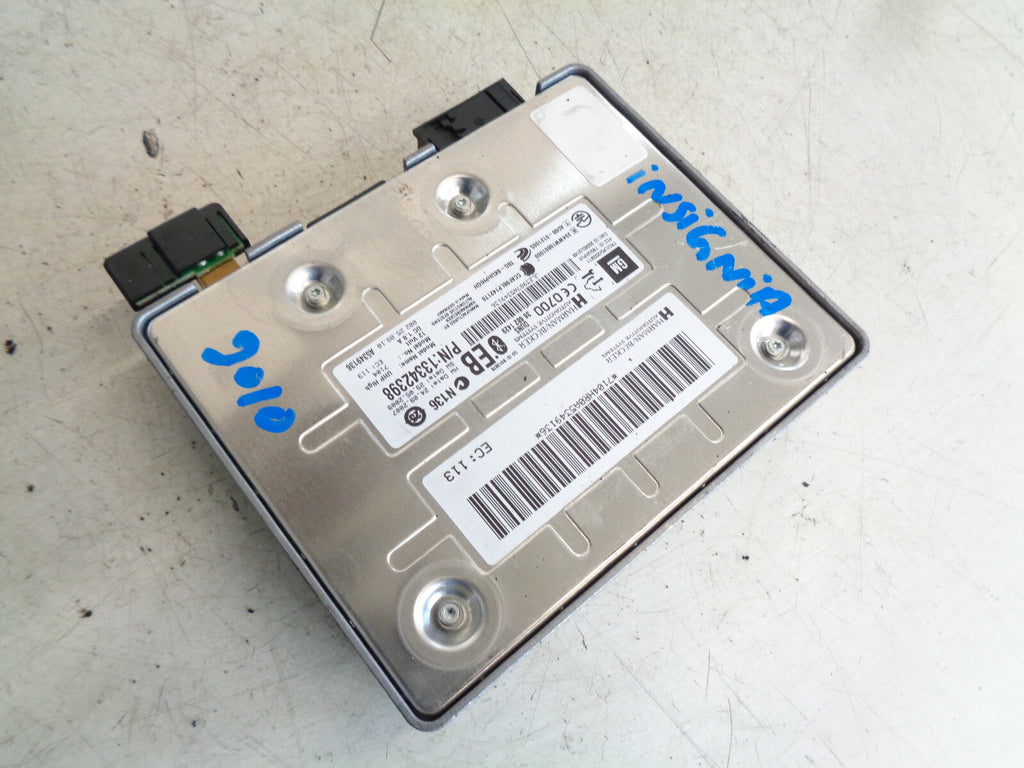 VAUXHALL INSIGNIA A MK1 2010 BLUETOOTH HANDFREE CONTROL MODULE 13342398
