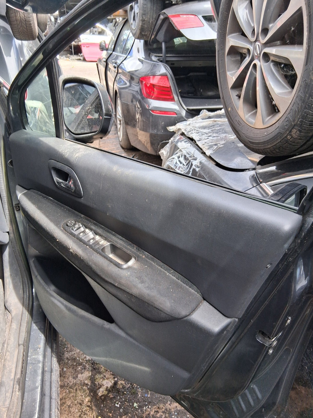 2012 PEUGEOT 3008 MK1 OSF DRIVER SIDE FRONT RIGHT DOOR CARD