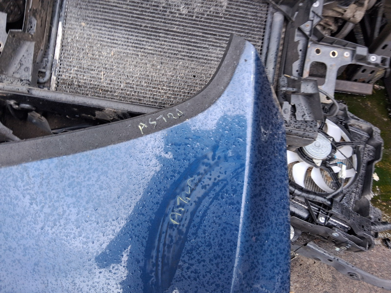 2013 VAUXHALL ASTRA J MK6 FRONT BONNET HOOD PANEL BLUE