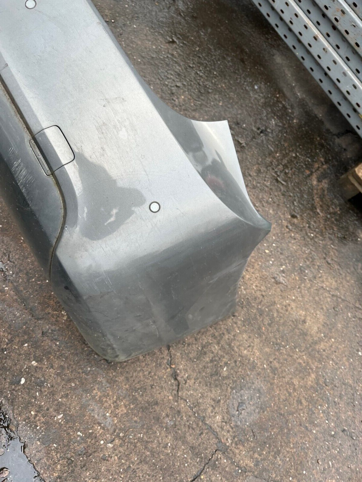 2009 CHEVROLET CRUZE REAR BUMPER COMPLETE GREY