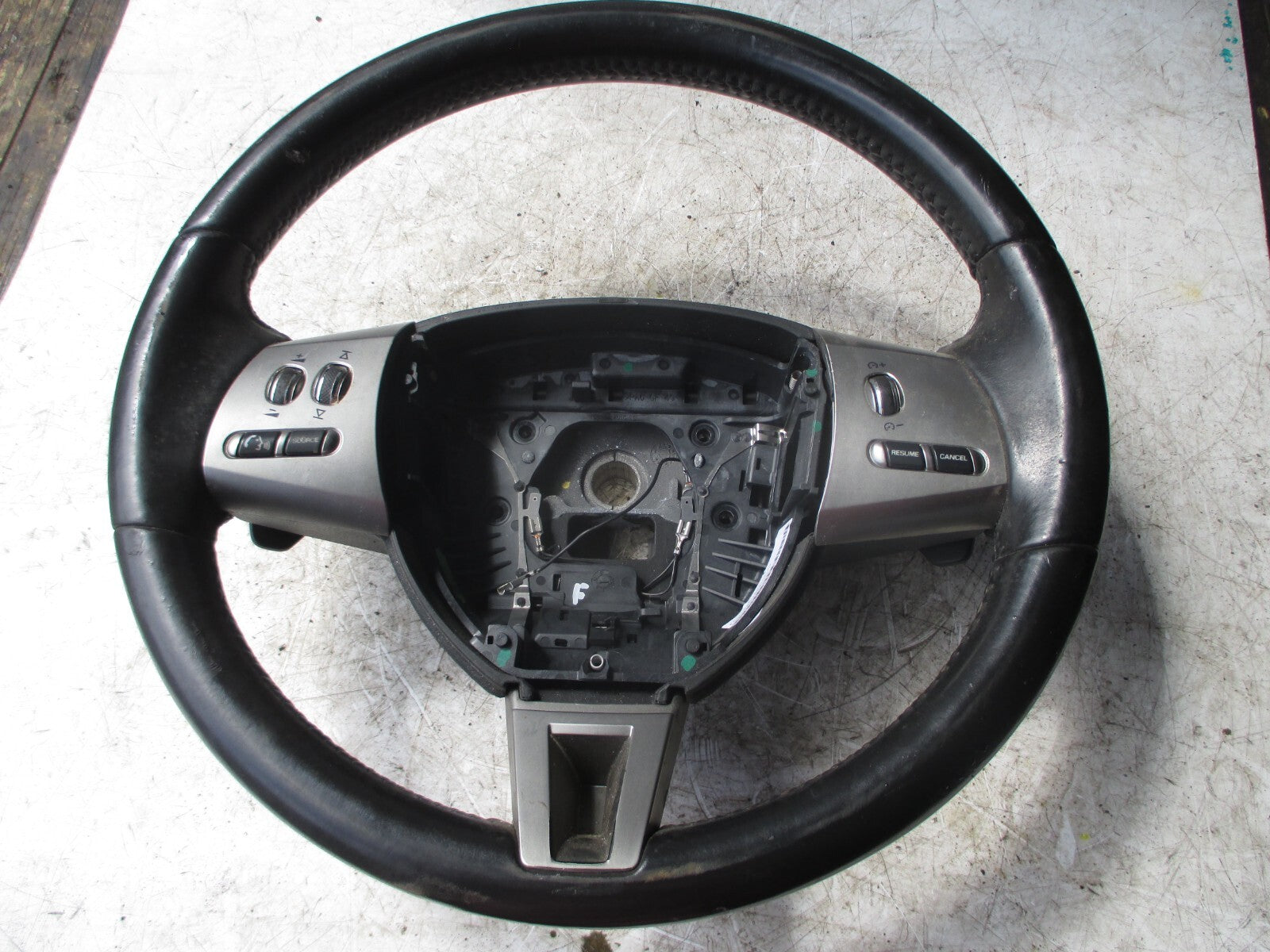 JAGUAR XF X250 2008 MULTIFUNCTION STEERING WHEEL 8X23ABLEG