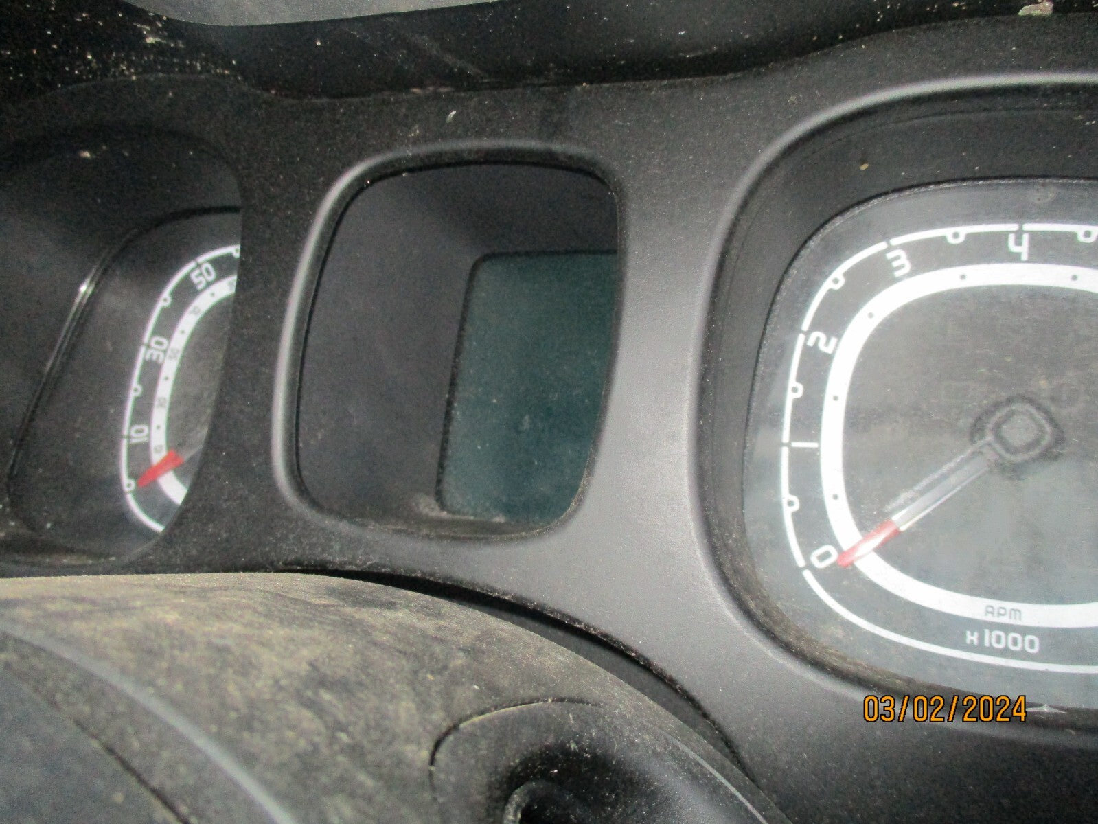 FIAT PANDA 319 MK3 2017 0.9 PETROL MANUAL SPEEDO INSTRUMENT CLUSTER