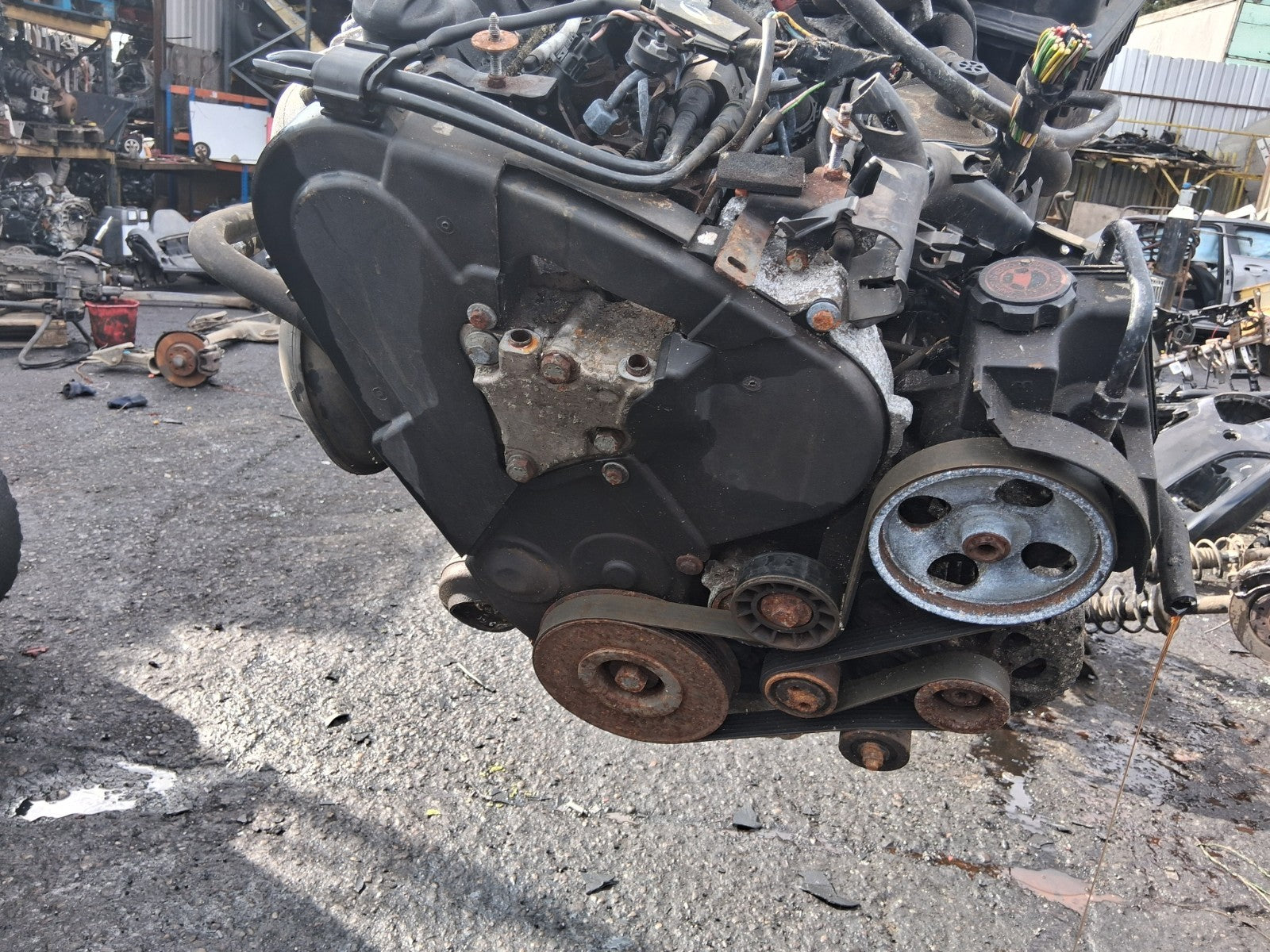 2001 PEUGEOT 206 2.0 DIESEL COMPLETE ENGINE DW10TD RHY 100K MILES