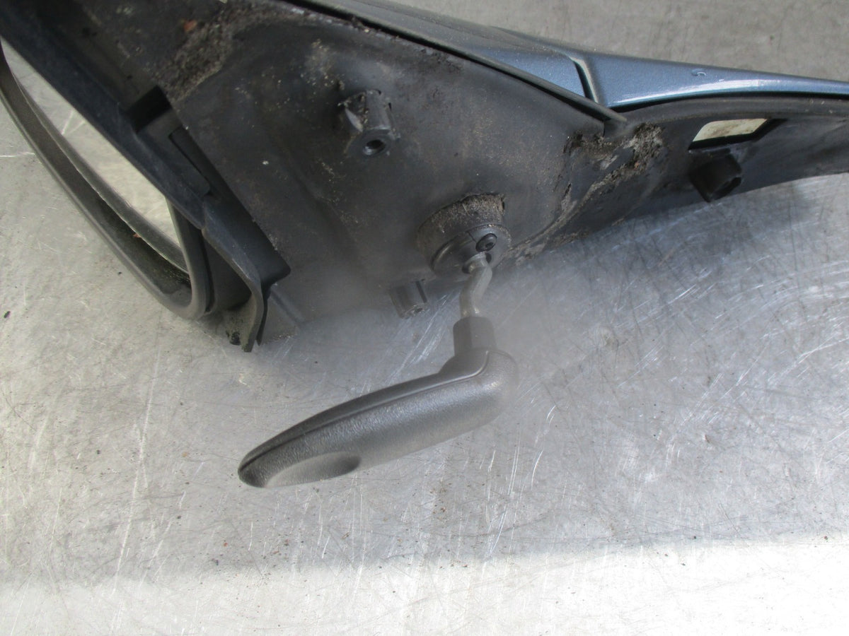 2003 VAUXHALL VECTRA B NS PASSENGER SIDE MANUAL DOOR MIRROR  E1010446 L