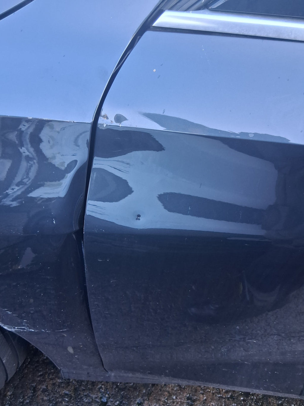 2025 AUDI A3 8Y HATCHBACK FACELIFT NSF PASSENGER SIDE LEFT BARE DOOR GREY LX7L